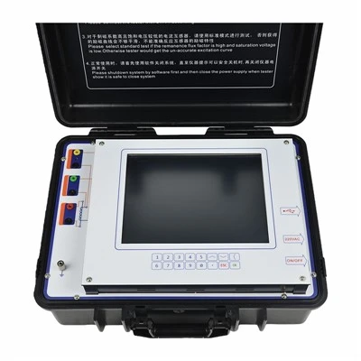 Fortschrittlicher Stromwandlertester mit Touchscreen